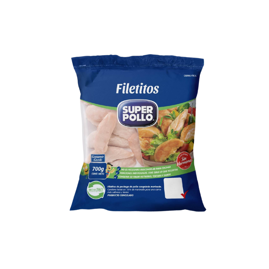 Filetitos de pollo 700 gr