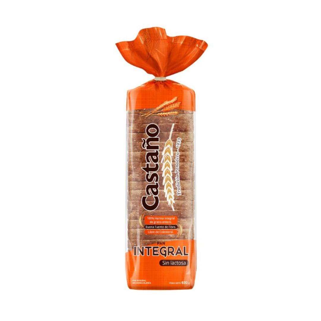 Pan castaño integral familiar