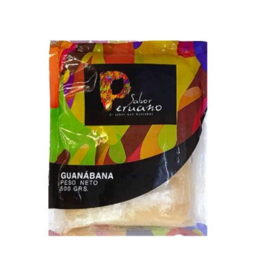 Pulpa guanabana sabor peruano