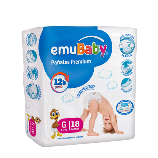 Pañal emu baby unidad