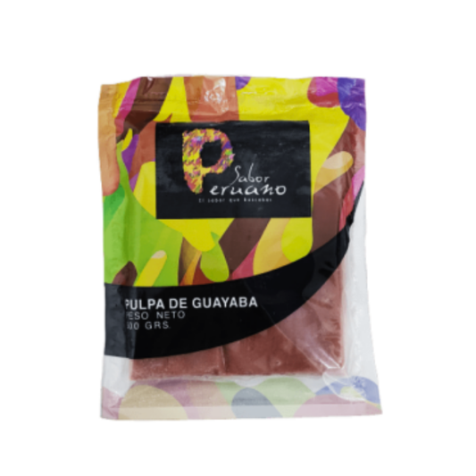 Pulpa guayaba sabor peruano