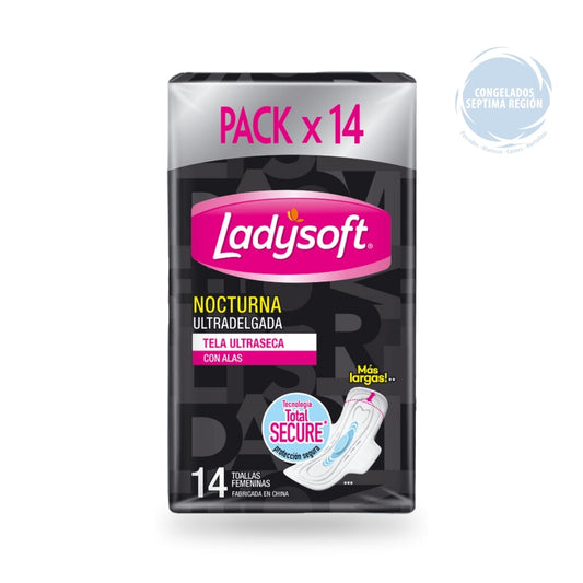 Toallas Higienicas Ladysoft 14 unidades