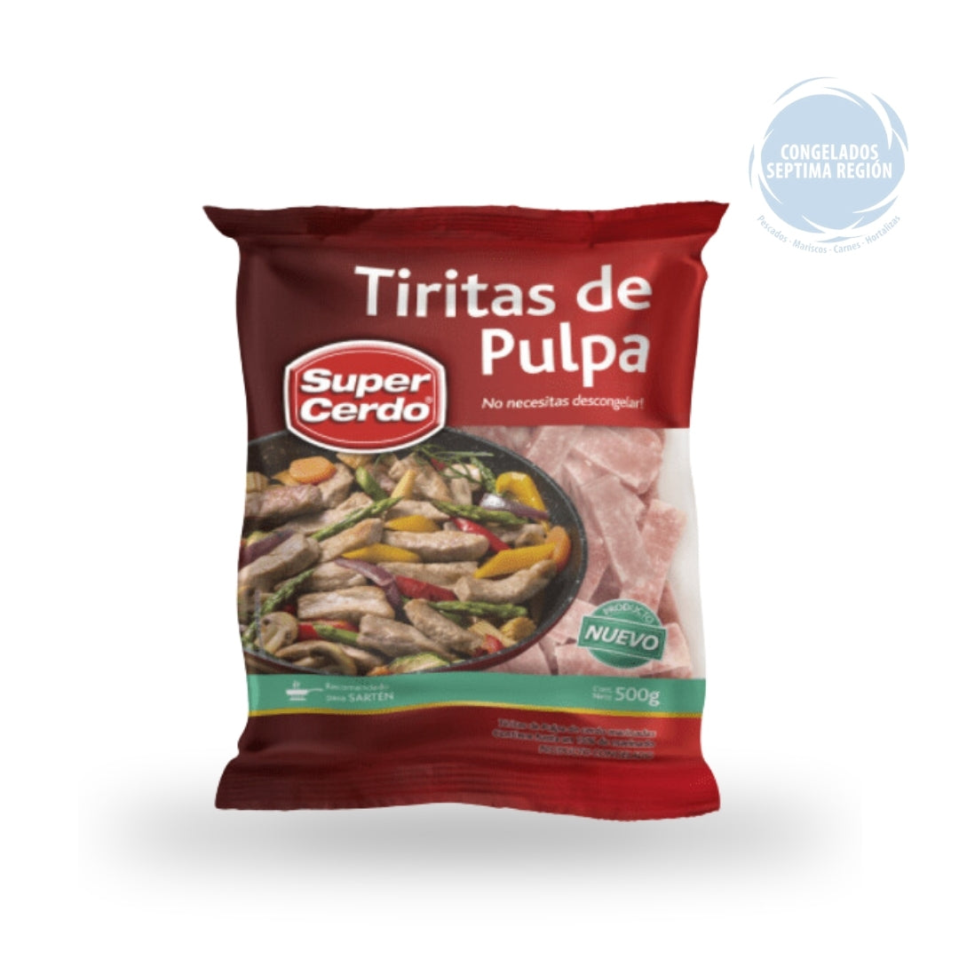 Tiritas Pulpa Super Cerdo 500 gr