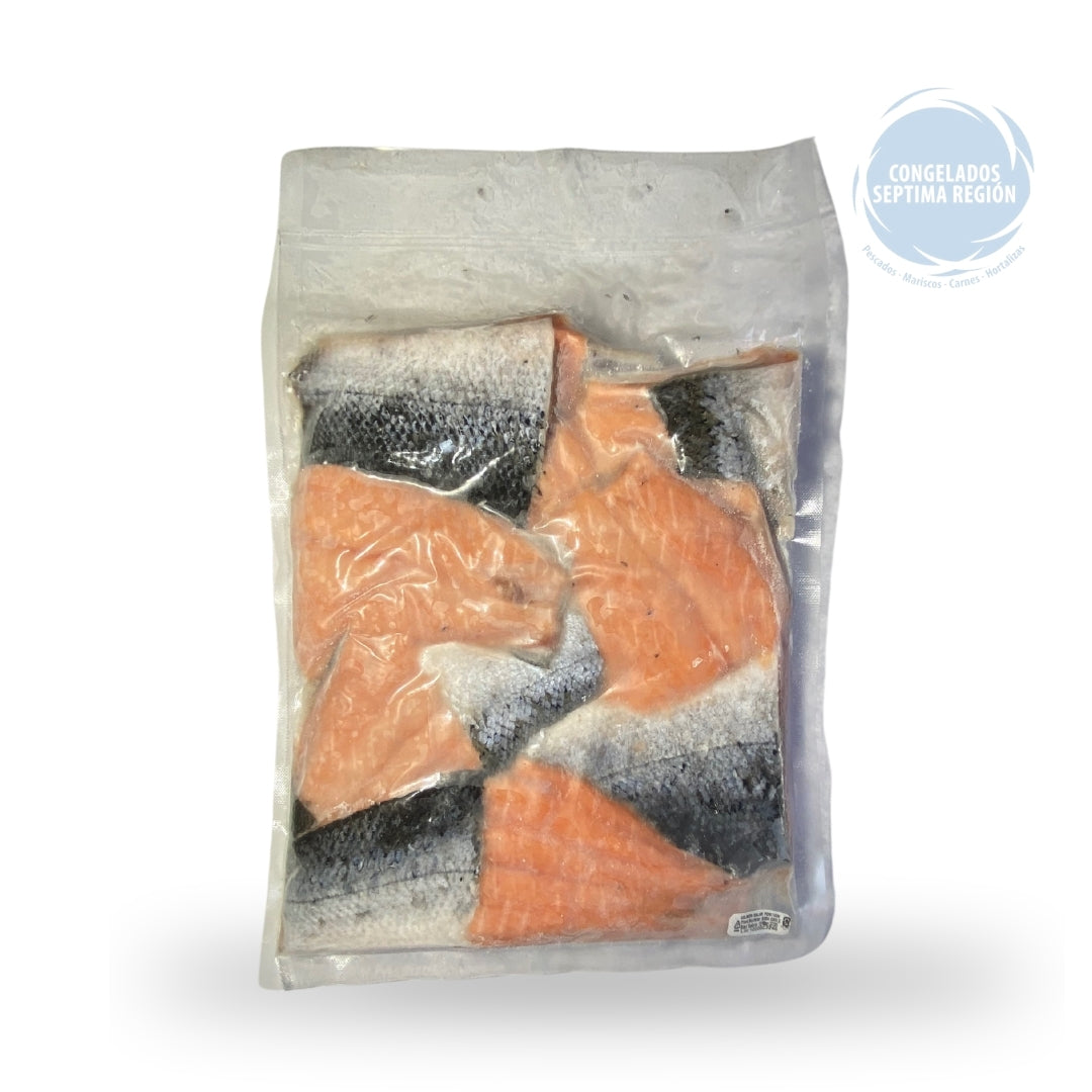 Salmon Trozo Cola Con Piel 1 kg