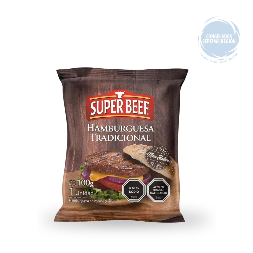 Hamburguesa Super Beef 100gr