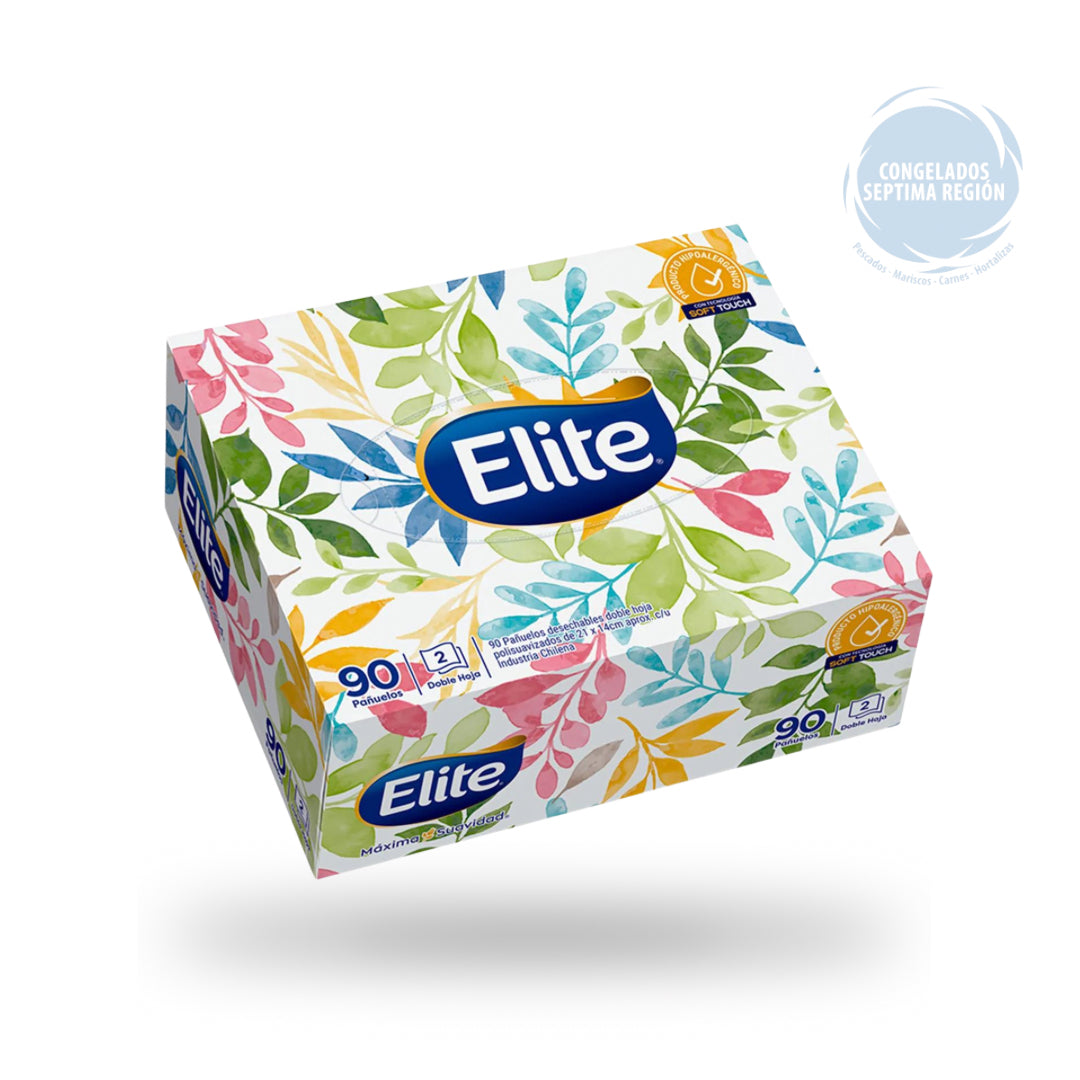 pañuelos desechables elite 90 u