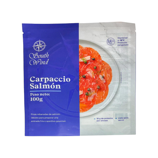 Carpaccio de salmón 100 gr