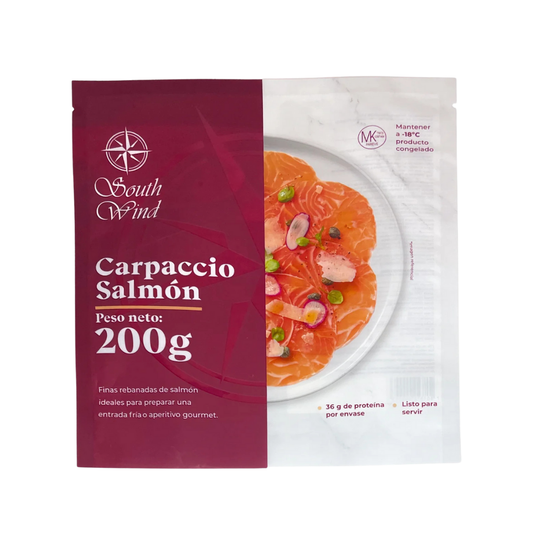 Carpaccio de salmón 200 gr